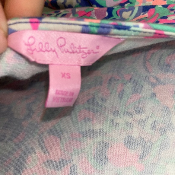 EUC Lilly Pulitzer Celia Multi La Playa Knit Dress Size XS - Picture 3 of 8